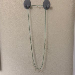 gorjana beaded and gold long necklace